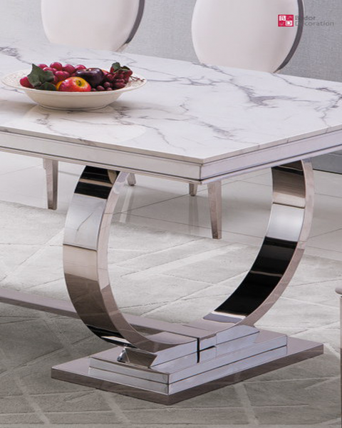 Esstisch Leonie White Marble 200x100